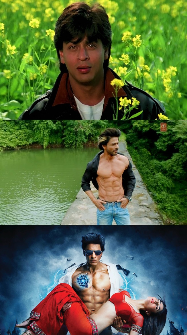 SRK in his prime, SRK in his New Prime, SRK in his “Optimus Prime” 